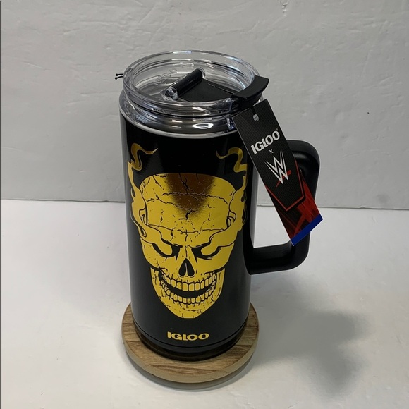 WWE Stone Cold 36 oz Tumbler 1 Liter Mug Steve Austin NWT - Picture 7 of 8